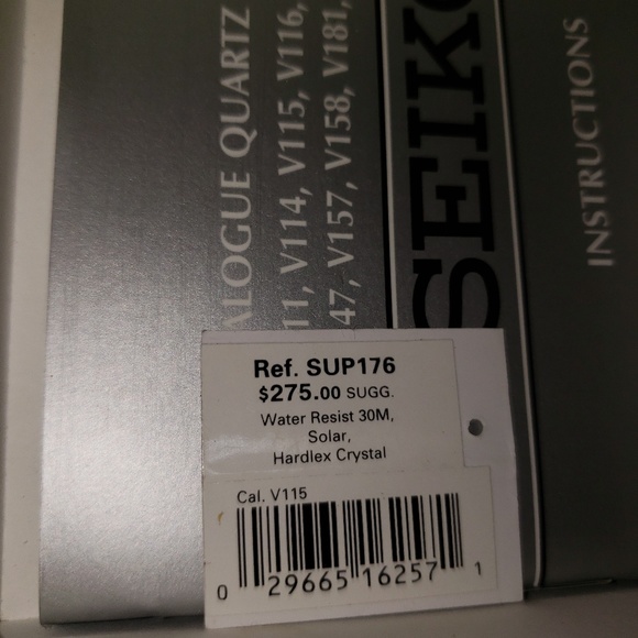 Seiko diamond watch/bracelet - Picture 6 of 7